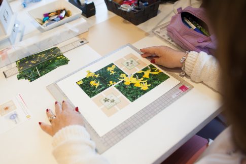 Atelier création album photo scrapbooking